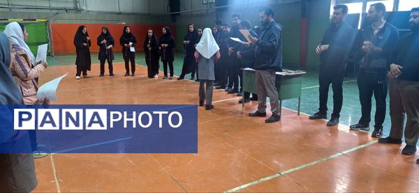 مسابقات هندبال مدارس ابتدایی در زاوه