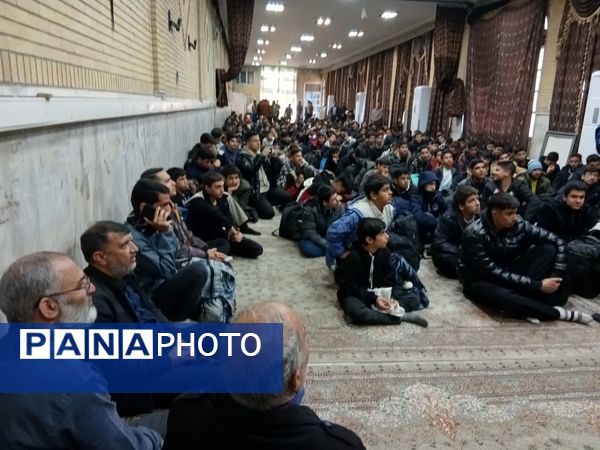 اعزام پنجمین کاروان راهیان نور پسران دانش‌آموز استان قم