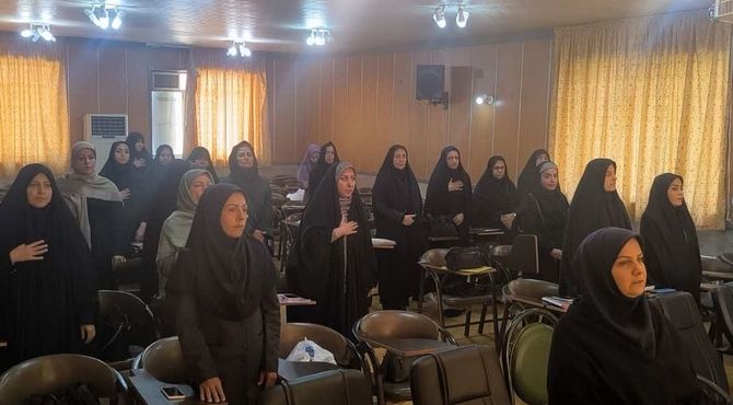 جلسه هم اندیشی موسسین کودکستان‌های ناحیه یک شهرری