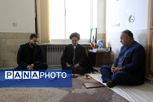 دیدار قائم مقام سازمان دانش‌آموزی کشور، با نماینده ولی فقیه در استان