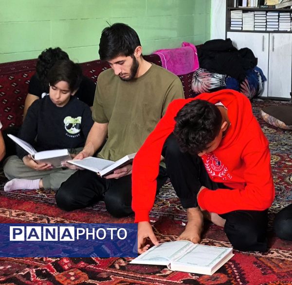 اعتکاف دانش آموزی در مساجد شهرستان مانه 