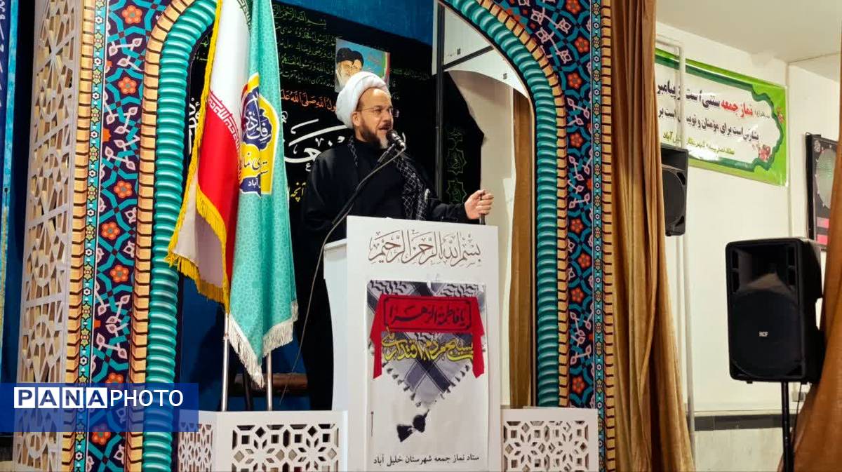 نماز عبادی سیاسی جمعه در شهرستان خلیل آباد 