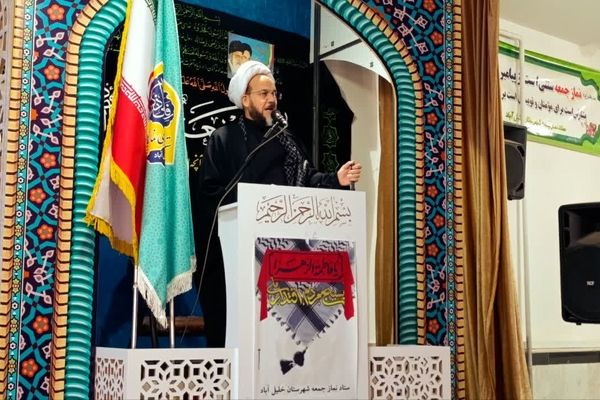 نماز عبادی سیاسی جمعه در شهرستان خلیل آباد 