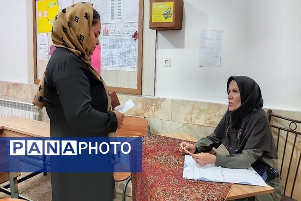 ارائه اولین بیلان کار دوماه اول از سال  آموزشگاه شهید مجید دهنوی نیشابور  