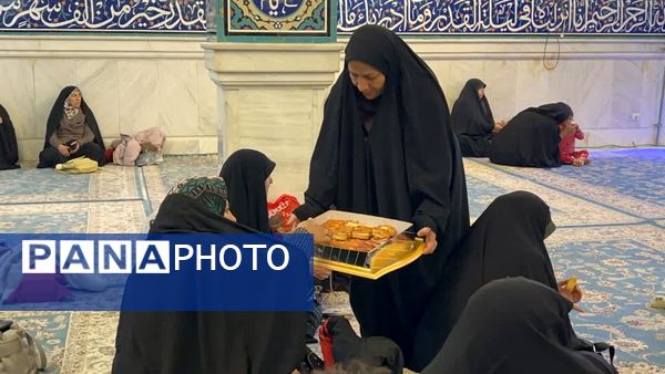 مراسم ولادت حضرت فاطمه زهرا(س) در آستان مقدس امامزاده عباس بن موسی(ع) بجنورد 