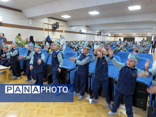 جشن آب در مدرسه پسرانه وحدت بجنورد