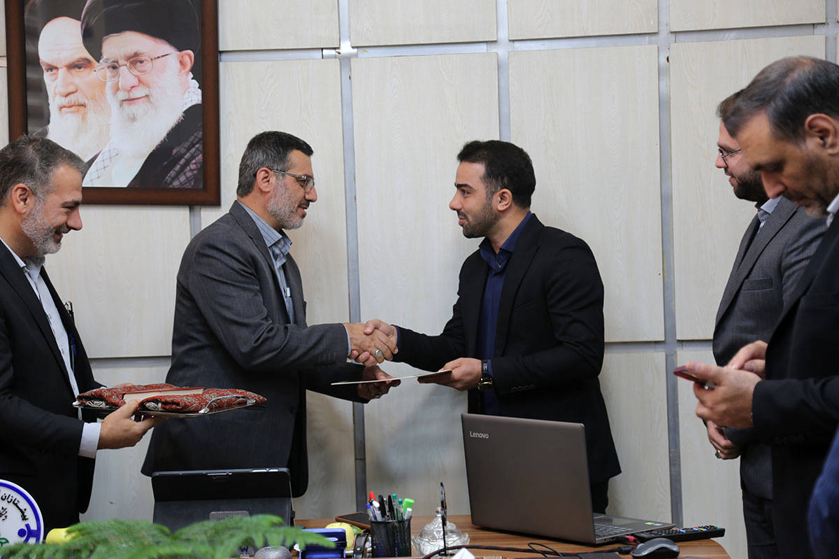 مسئول حراست سازمان دانش‌آموزی جمهوری اسلامی ایران معارفه شد