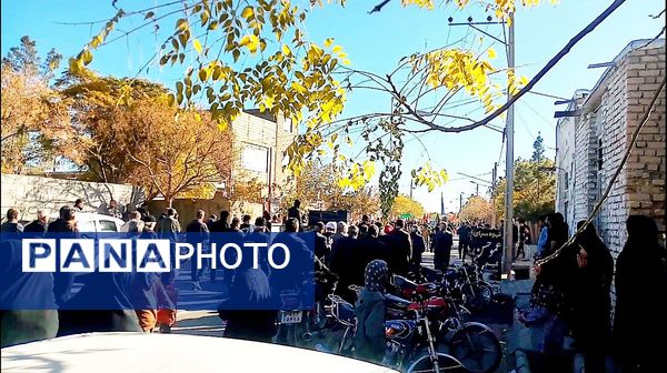 برپایی هیئت حسینی به مناسبت شهادت حضرت زهرا در روستای ارغا