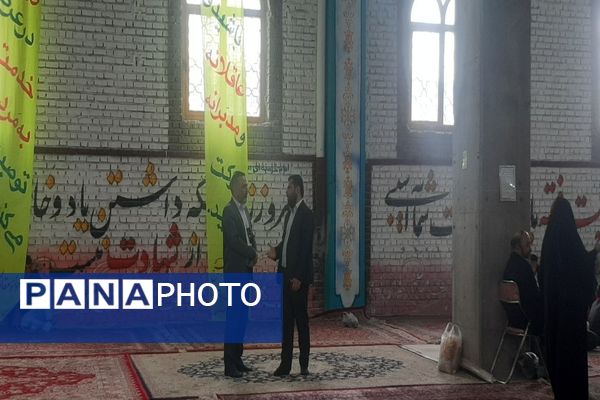 برپایی نماز جمعه و بزرگداشت روز معلم در  مسجد جامع نیشابور