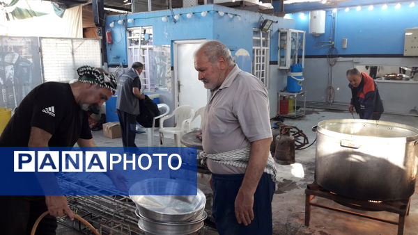 خدمت رسانی موکب امام رضا ( ع ) شهرستان سبزوار در کربلای معلی