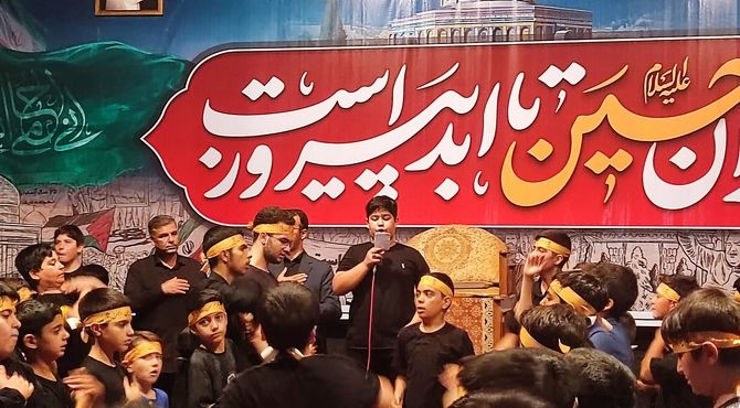 احلی من العسل؛  ندای نوجوانان عاشورایی شهرستان اسفراین