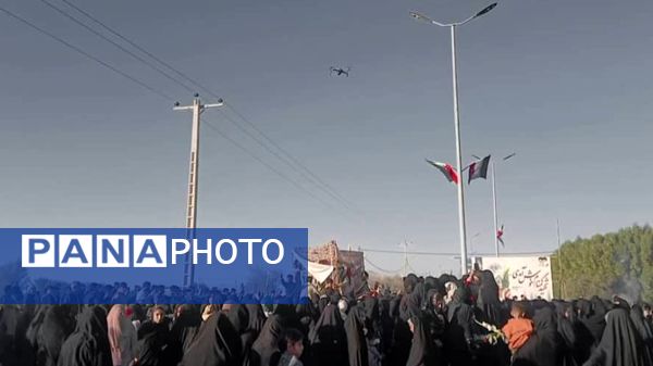 مهن‌آباد میزبان پیکر شهید گمنام