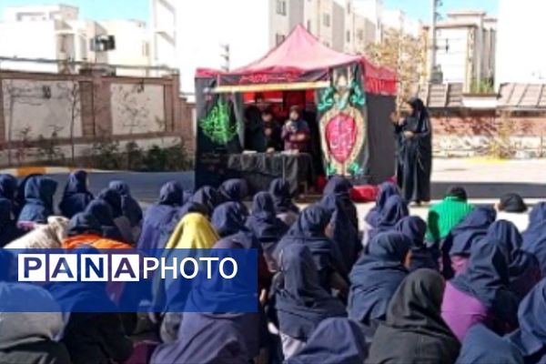 مراسم سوگواری شهادت صدیقه کبری حضرت فاطمه زهرا (س) در دبیرستان فرهیختگان۲ پردیس