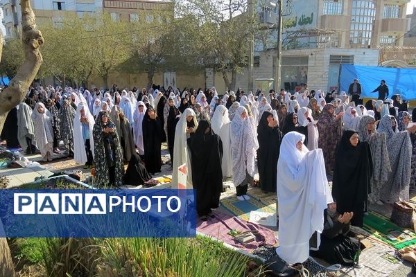 اقامه نماز عید فطر در شهرستان بجنورد 
