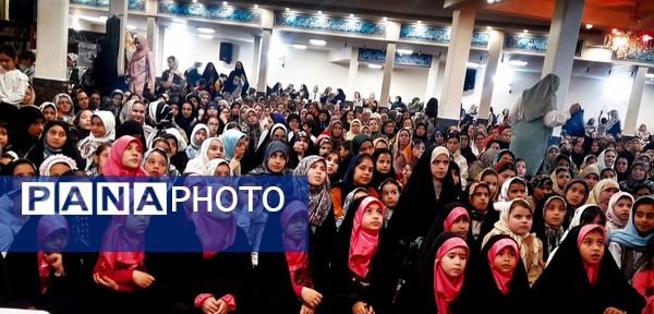 جشن باشکوه ولادت حضرت معصومه (س) و روز دختر در حسینیه ولی عصر (عج) در مشهد 