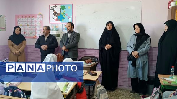 بازدید شورای اجتماعی محله لشکر از دبستان پنجم مهر
