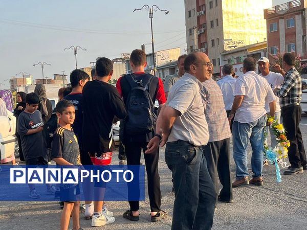 استقبال محمودآبادی‌ها از نایب قهرمان رقابت‌های کشتی نوجوانان جهان