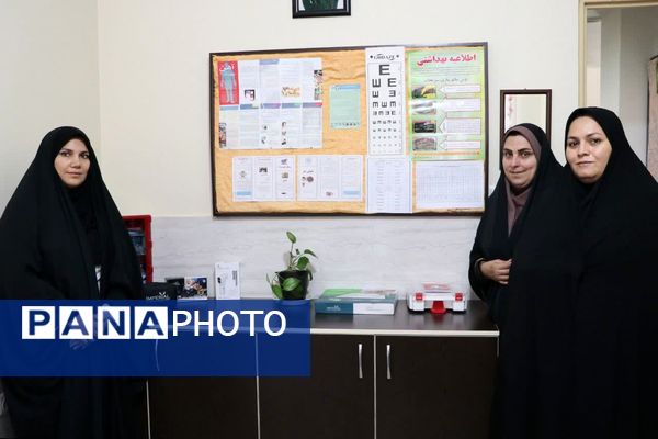 افتتاح اتاق بهداشت «مدرسه جهانسوزان ۲»