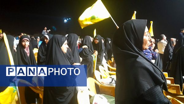 نمایش میدانی هجده هزار و یک شهید استان خراسان رضوی در مشهد 