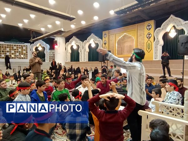 مراسم ولادت امام حسن مجتبی(ع) در میدان شهدای مشهد مقدس