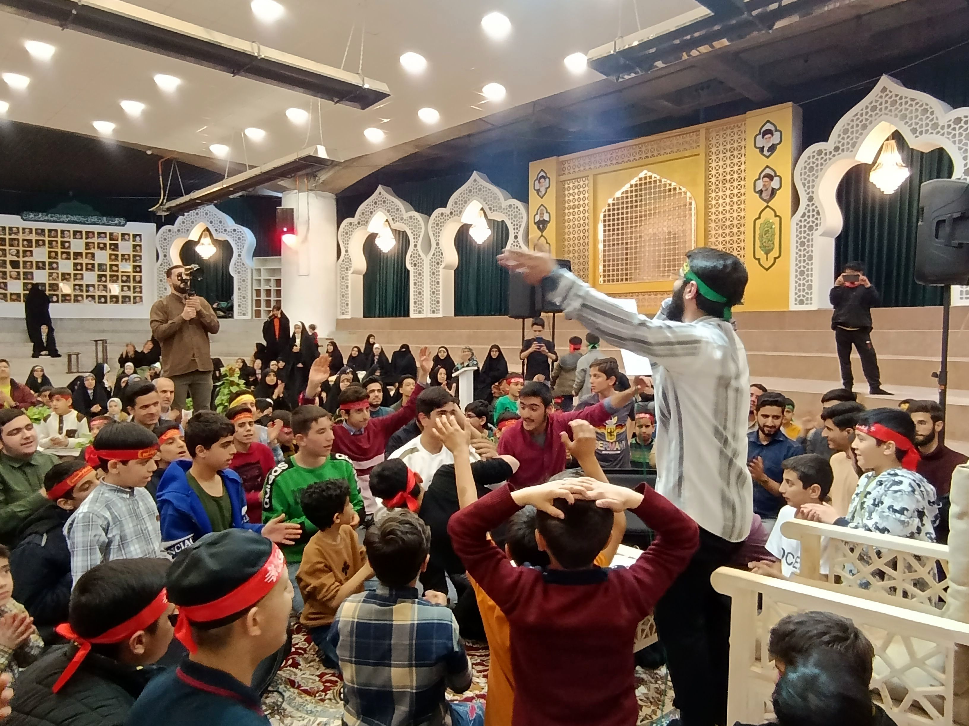 مراسم ولادت امام حسن مجتبی(ع) در میدان شهدای مشهد مقدس