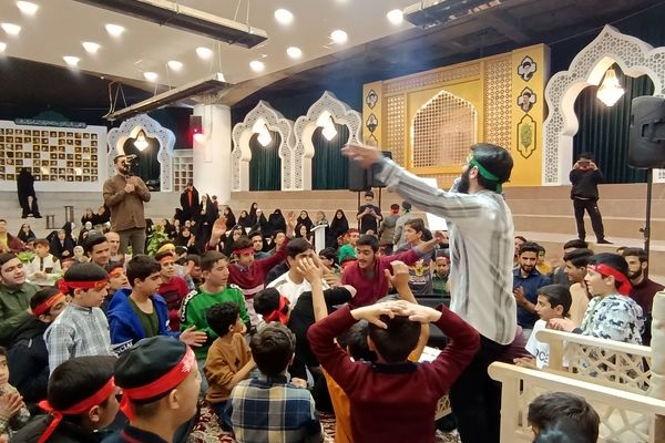 مراسم ولادت امام حسن مجتبی(ع) در میدان شهدای مشهد مقدس