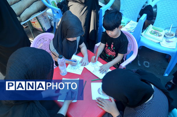 تجمع بزرگ جاماندگان اربعین در تهران
