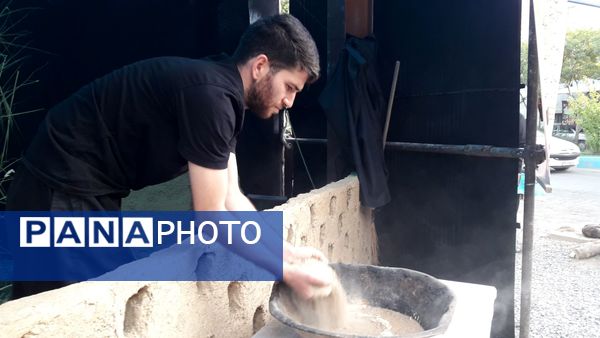 خدمت‌رسانی موکب ریحانه الحسین شهرستان شازند