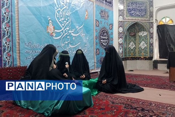 مراسم شهادت حضرت فاطمه (س) در ناحیه دو شهرری 