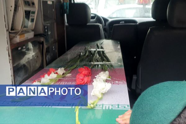 تشییع پیکر پاک و مطهر شهدای گمنام در شیراز 