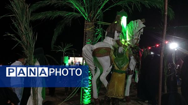 هنری متفاوت در فضاسازی خیمه‌گاه عاشورایی