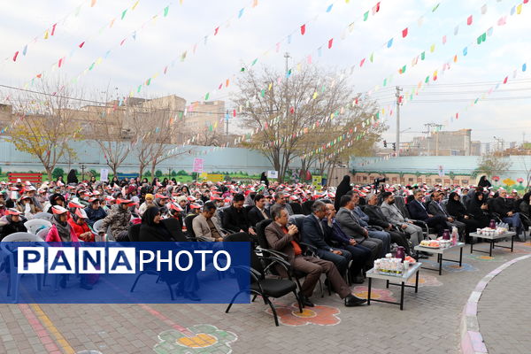 آیین آغاز توزیع منظم شیر در مدارس خراسان رضوی