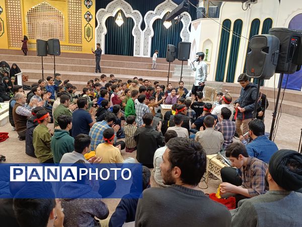 مراسم ولادت امام حسن مجتبی(ع) در میدان شهدای مشهد مقدس