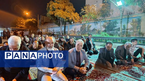  عزاداری هیئت اجتماع حسینی در ناحیه 7 مشهد