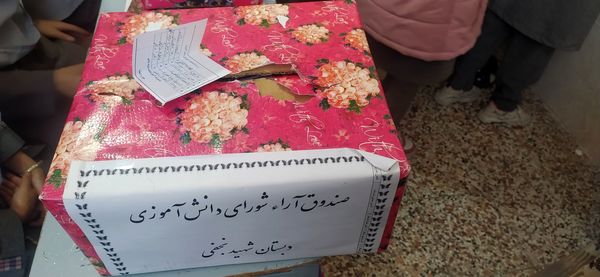 شور و شوق انتخاباتی در فضای دبستان شهید نجفی فدافن