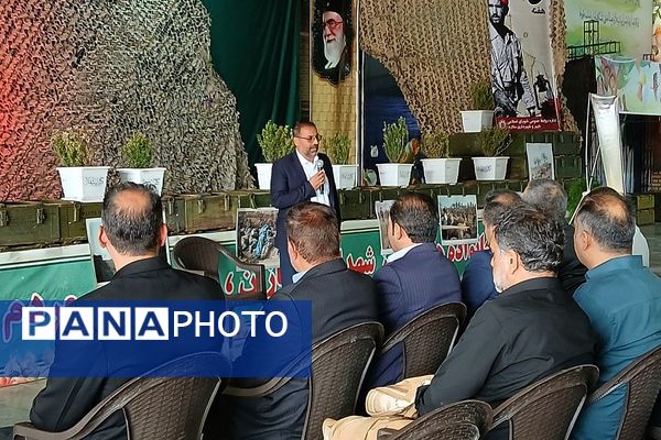 برپایی آیین غبارروبی مزار شهدا در هفته دفاع مقدس در ملارد 