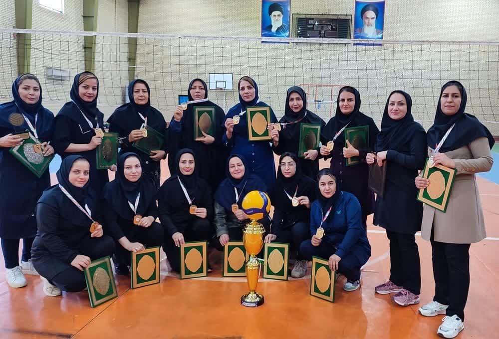دشتستان، قهرمان مسابقات والیبال فرهنگیان استان بوشهر شد