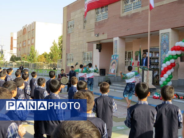 آغاز روزی پرنشاط با اجرای ورزش صبحگاهی در مدارس بجنورد 