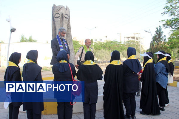 اردوی یک روزه بصیرت، مهارت، هویت ویژه پیشتازان سازمان دانش‌آموزی در سمنان