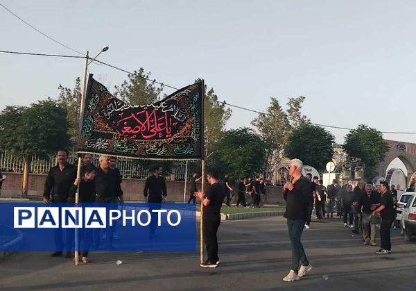 حضور پررنگ مردم شهرستان خلیل آباد در همایش بزرگ عاشورای حسینی