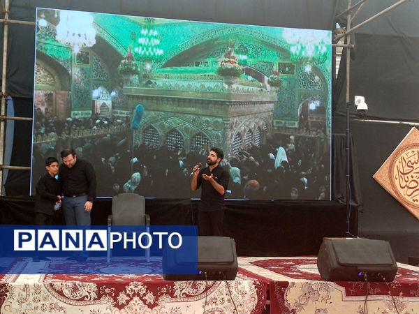 مراسم سوگواری شهادت امام رضا (ع) در امامزاده جعفربن الرضا (شاه کرم)