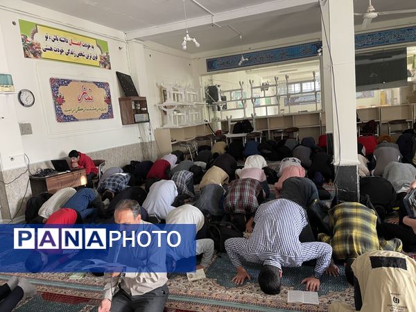 هیات هفتگی دانش‌آموزی در دبیرستان شاهد ابوذر غفاری نیشابور 