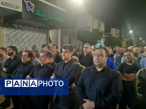 وداع پرشور با شهید ذاکریان در بابل