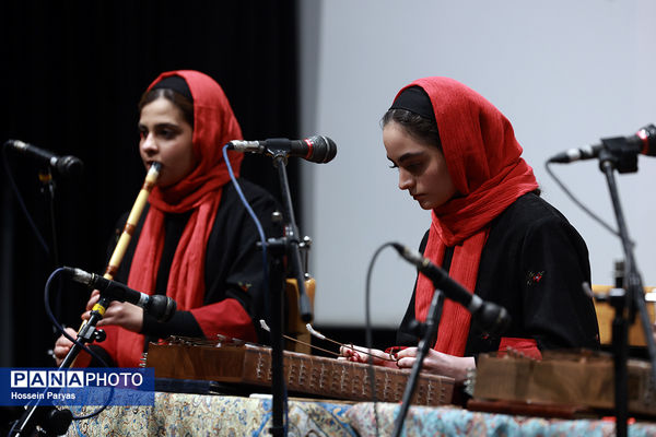 اجرای مدرسه هنرهای زیبای اصفهان و هنرستان دخترانه قزوین در فرهنگسرای ارسباران