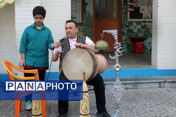 طرح شهید طوقانی در دبستان شهدای بسیج بوشهر