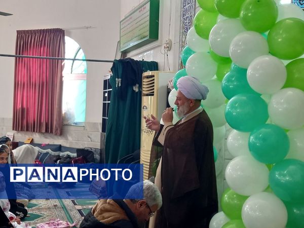 اعتکاف دانش‌آموزی در شهر بهنمیر