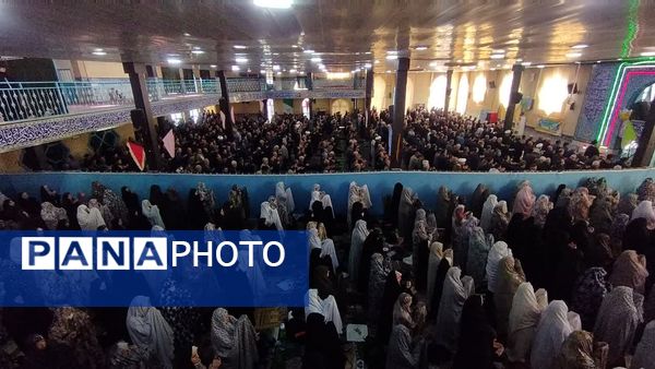 نماز جمعه تویسرکان؛ تجلی خدمت و مهر مادری در کنار نهادهای مردمی