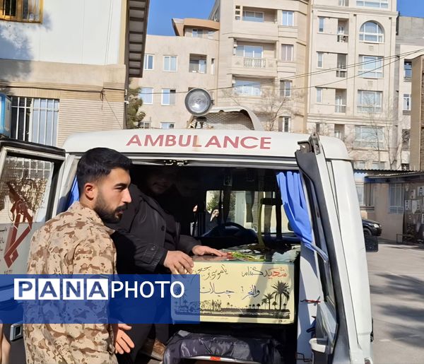 عطر شهادت در کلاس درس ؛ دانش آموزان شاهد وصال میزبان شهید گمنام شدند