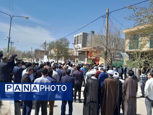 مردم کوهنانی در روز قدس صدای وحدت و مقاومت در برابر ظلم را سر دادند