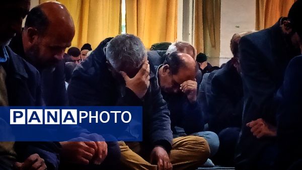 شهید خوشنام، میهمان مردم در مهدیه کاشمر شد